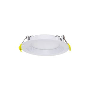 Halco Lighting Technologies DFDLS4-10-CS-BT-PAN-KIT 4in Slim Baffle Select Downlight Kit 10W with New Const. Pan Adj Bar (shipped as Rough-in Box-Pan & driver installed 89177 