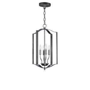 Maxim 10036BK Provident 4-Light Chandelier Black Finish OR Oil Rubbed Bronze Finish OR Satin Nickel Finish