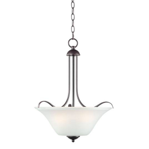 Maxim 12070FTOI Vital 3-Light Pendant Oil Rubbed Bronze OR Satin Nickel Finish