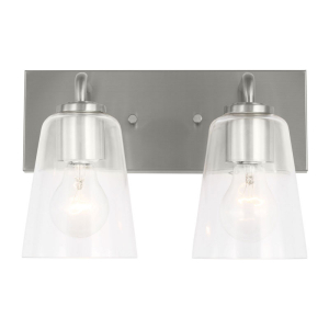 Generation Lighting GLV1062BS Miles 2 Light 8