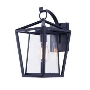 Maxim Lighting 3175CLBK Artisan 1-Light Outdoor Wall Mount, 60watts, E26 Base