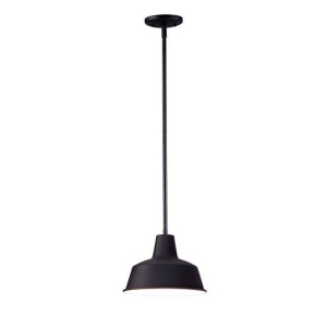 Maxim 35017BK Pier M 1-Light Outdoor Pendant 60W 120V Oriental Black OR Empire Bronze OR Weathered Zinc Finish