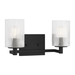 Generation Lighting GLV1032MBK Parker 2 Light 8