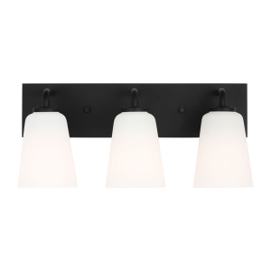 Generation Lighting GLV1053MBK Miles 3 Light 8