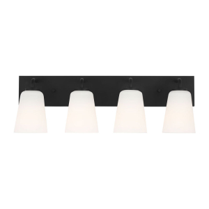 Generation Lighting GLV1054MBK Miles 4 Light 8