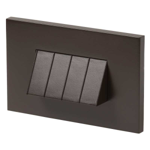Generation Lighting 93403S LED Tarpa Step Light 120 Volts 3 Watts with Finish Options