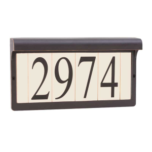 Generation Lighting 9600-71 Address Light 16 Volt 5 Watts Max Antique Bronze Finish