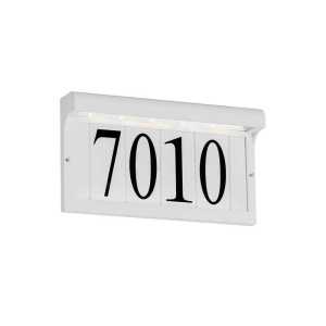 Generation Lighting 96091S-15 LED Address Light 120 Volt 2 Watts Max White Finish