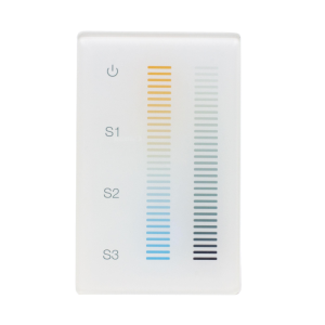 DiodeLED DI-DMX-TW-WMDC-1ZWH DMX512 Wall Mount Controller for Tunable White LED Lighting 1 Zone Control