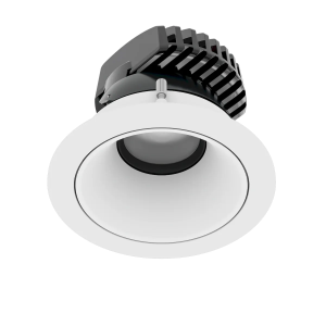 American Lighting  DL4R-DMX-RGBTW-LED-WH ChromaDMX 15 Watt 120-277 Volt RGBTW Warm Haze Finish