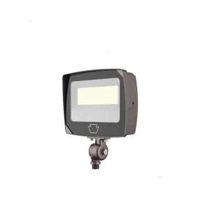 Keystone KT-FLED60PS-R4A-UNV-8CSB-VDIM 60/50/40W LED Flood Light Power Select & Color Selectable 3000/4000/5000K, Bronze Finish