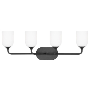 Generation Lighting GLV1024MBK Emile 4 Light 9.5