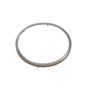 Halco Lighting Technologies DSK-12-TRM-BN Surface Mount Disk 12in Round Trim Brushed Nickel 83937 