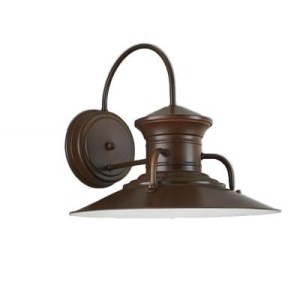 Hi-Lite H-4316-B Vintage Style Milk Man Shade Sconce 16
