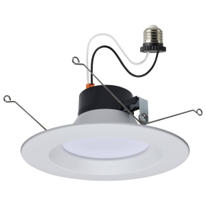 Satco/Nuvo S11639 Retrofit Downlight  5-6 Inch RGBTW 120 Volt 11W E26 Base White Finish