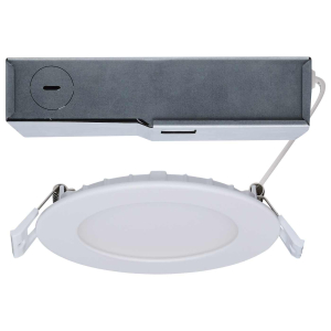 Satco/Nuvo S11690 LED Direct Wire Downlight Remote Driver 120 -277 Volt White Finish 