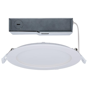 Satco/Nuvo S11691 LED Direct Wire Downlight 6 Inch 120-277 Volt White Finish 