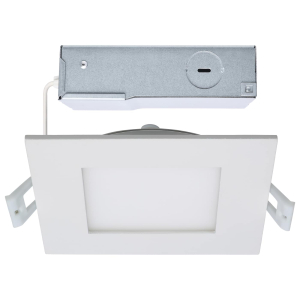 Satco/Nuvo S11829R1 LED Direct Wire Downlight Edge-lit 	120 Volt 10W White Finish 