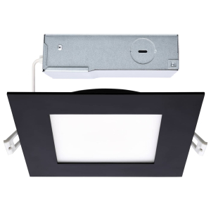 Satco/Nuvo S11877R1 LED Direct Wire Downlight Remote Driver 120 Volt 12W Black Finish