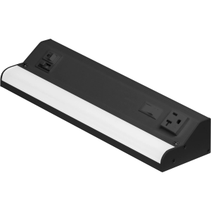 American Lighting UCRP-5CCT-12-BK LED Courant Plus Undercabinet 7.5 Watt 120 Volt 5CCT  Black Finish 