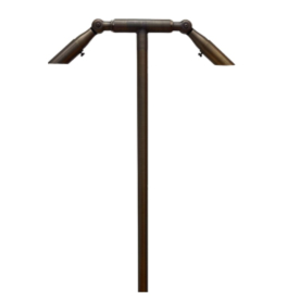 Dauer 489919 Drake Brass Integrated Path Light 3W 2700K, 3000K 